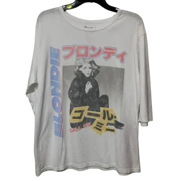 Recycled Karma Blondie Call Me 3/4 Sleeve Tee, Size M, New without Tag - Picture 5 of 9